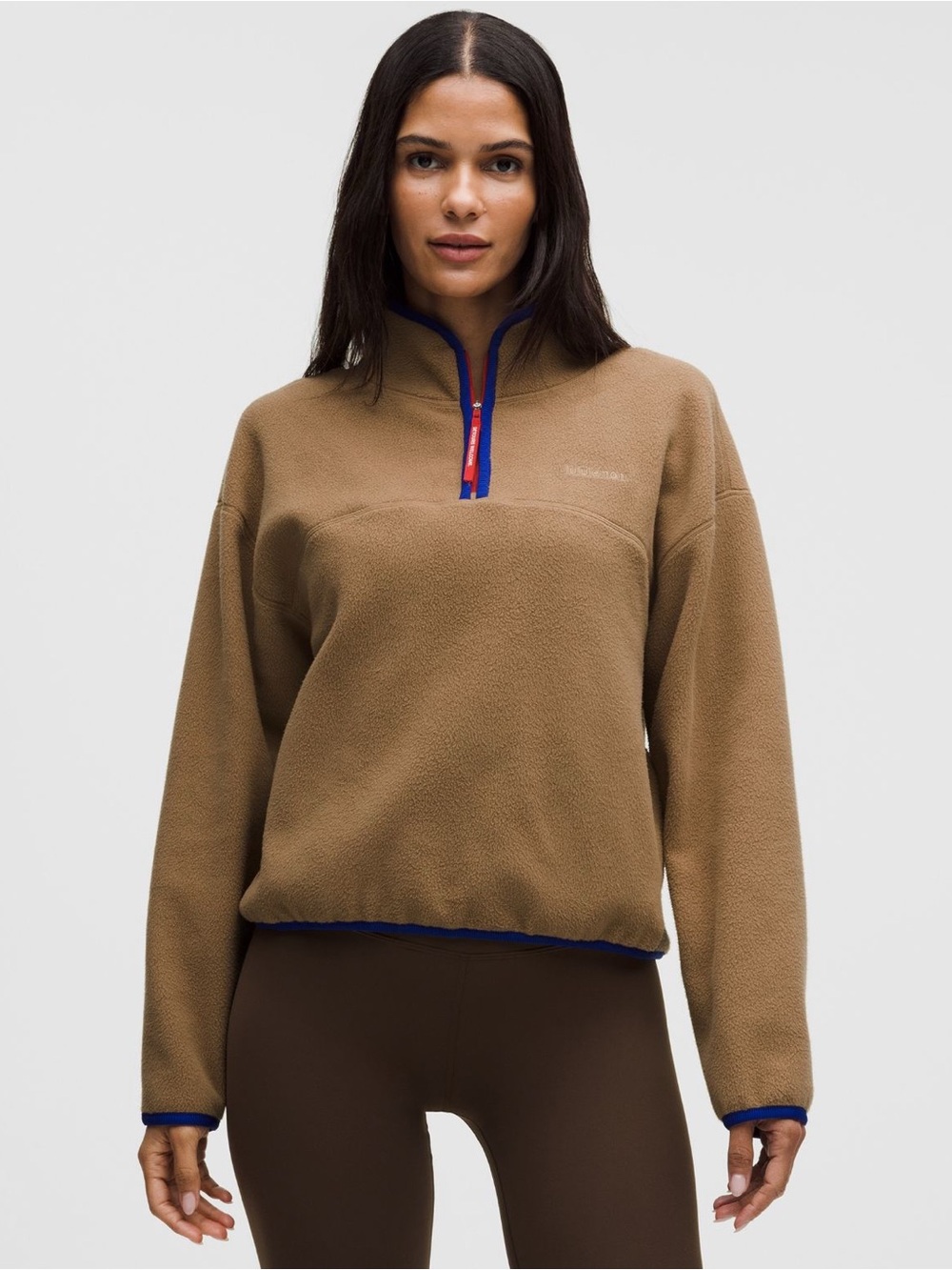Lululemon Tumbled Fleece Half-Zip Jacket